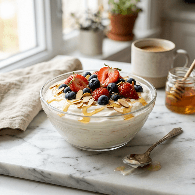 Greek Yogurt with Fruits
